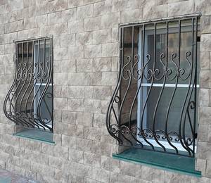 Кованые решетки фото
